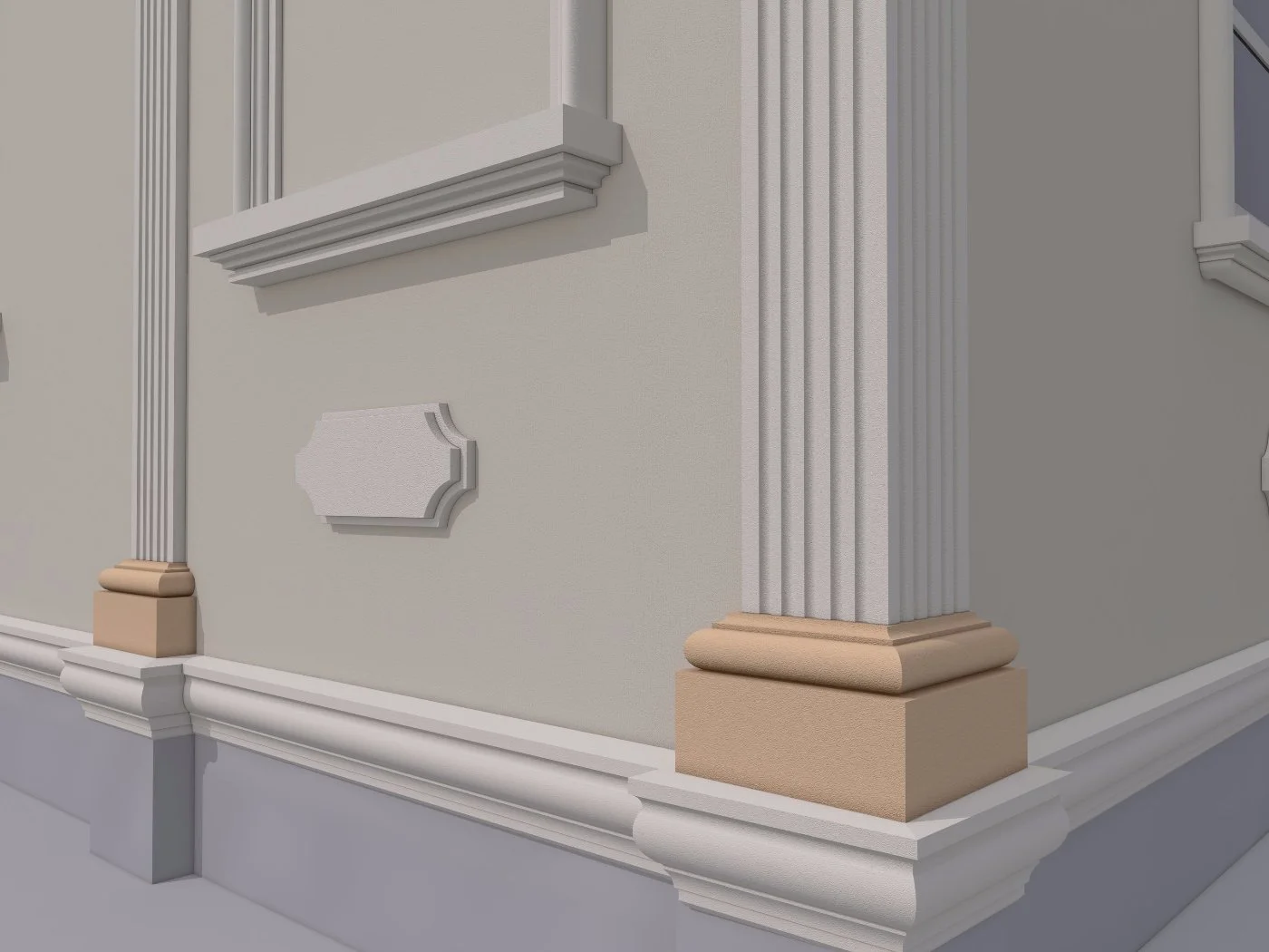 Baza pentru pilastru FP604 - imagine 1