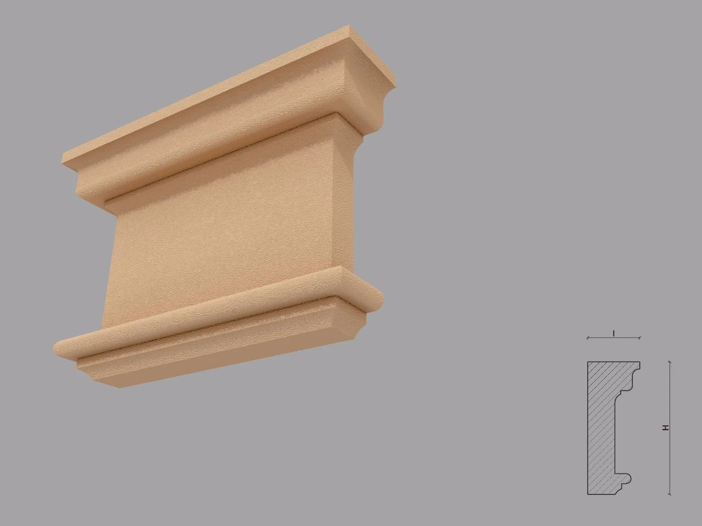 Capitel pentru pilastru FP703 - imagine 4