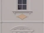 Accent / Ornament decorativ de exterior FPADE4 dimensiuni 500x40x1000mm - imagine 3