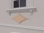 Accent / Ornament decorativ de exterior FPADE4 dimensiuni 500x40x1000mm - imagine 4