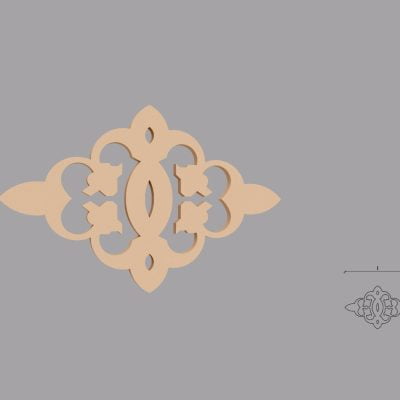 Accent / Ornament decorativ de exterior FPADE6 dimensiuni 330x40x500mm