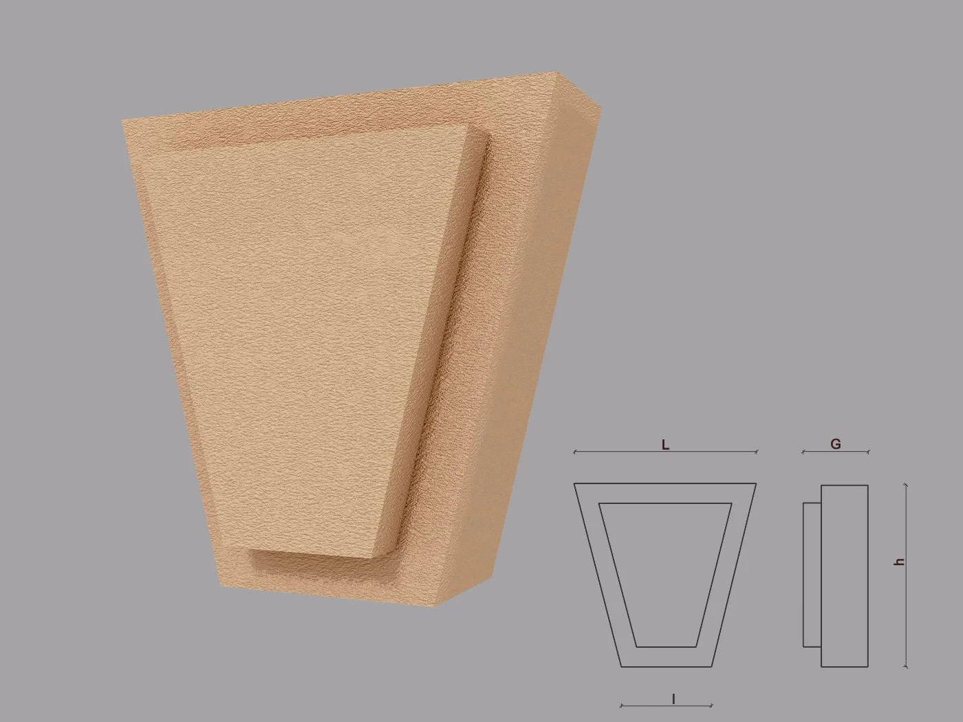 Cheie de bolta FPCB03 dimensiuni 200x100x170/100mm - imagine 1