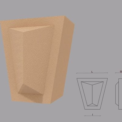 Cheie de bolta FPCB07 dimensiuni 200x100x170/100mm