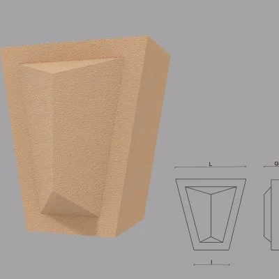 Cheie de bolta FPCB07 dimensiuni 200x100x170/100mm