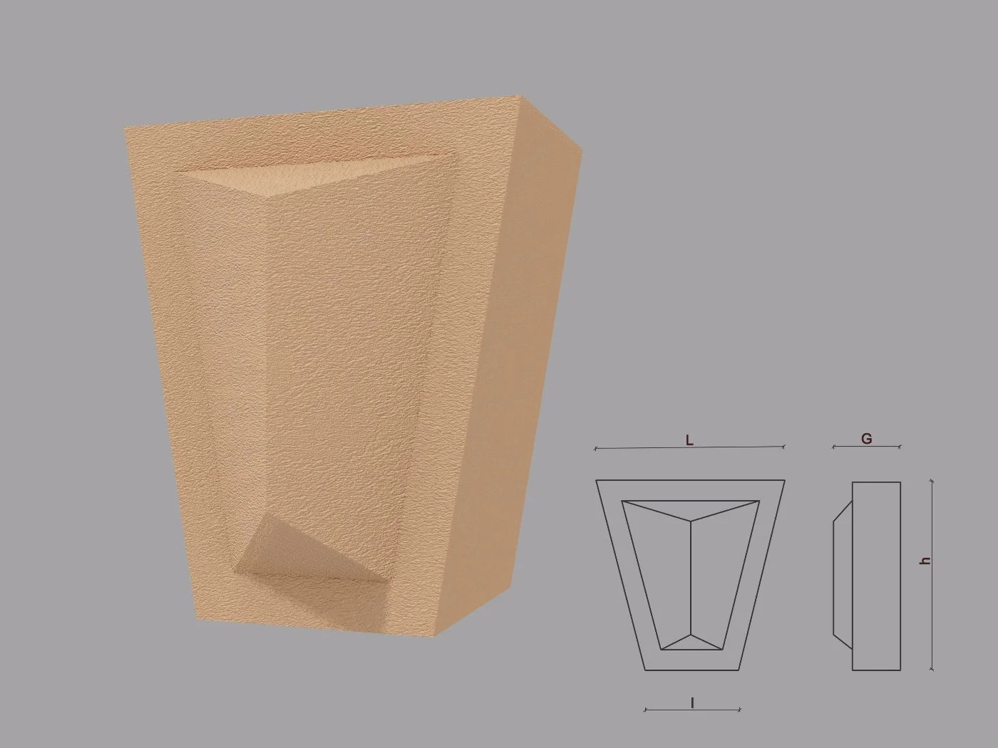 Cheie de bolta FPCB07 dimensiuni 200x100x170/100mm - imagine 1