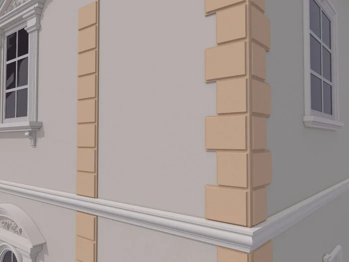 Coltar decorativ de exterior FPCL02 dimensiuni 250x33x350mm - imagine 3