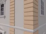 Coltar decorativ de exterior FPCL06 dimensiuni 250x30x2000mm - imagine 2