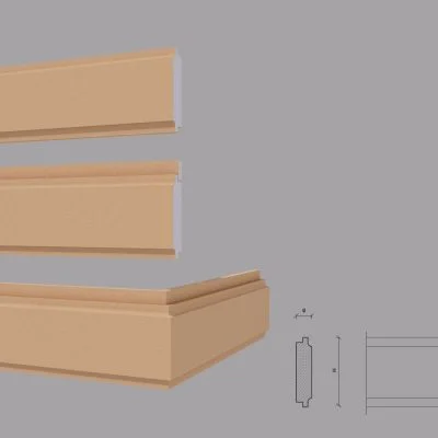 Coltar decorativ de exterior FPCL06 dimensiuni 250x30x2000mm