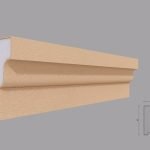 Solbanc/pervaz decorativ exterior FPDE211 dimensiuni 110x75x2000mm