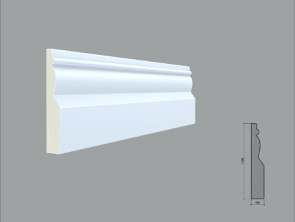 Plinta poliuretan de interior PL06 dimensiuni 110x19x2000mm
