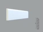 Plinta poliuretan de interior PL08 dimensiuni 80x16x2000mm