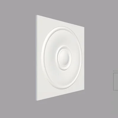 Panou 3D de interior MUSICA dimensiuni 600x25x600mm