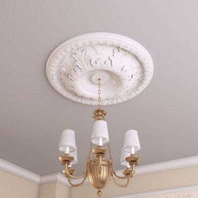 Rozeta decorativa plafon de interior R50-F dimensiuni Ø500mm