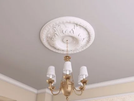 Rozeta decorativa plafon de interior R50-F dimensiuni Ø500mm