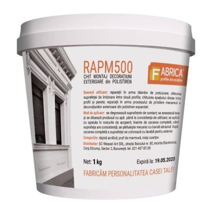 Chit de finisare imbinari pentru exterior RAPM500/1kg
