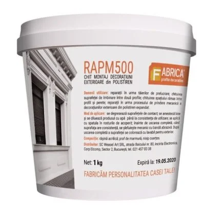 Chit de finisare imbinari pentru exterior RAPM500/5kg