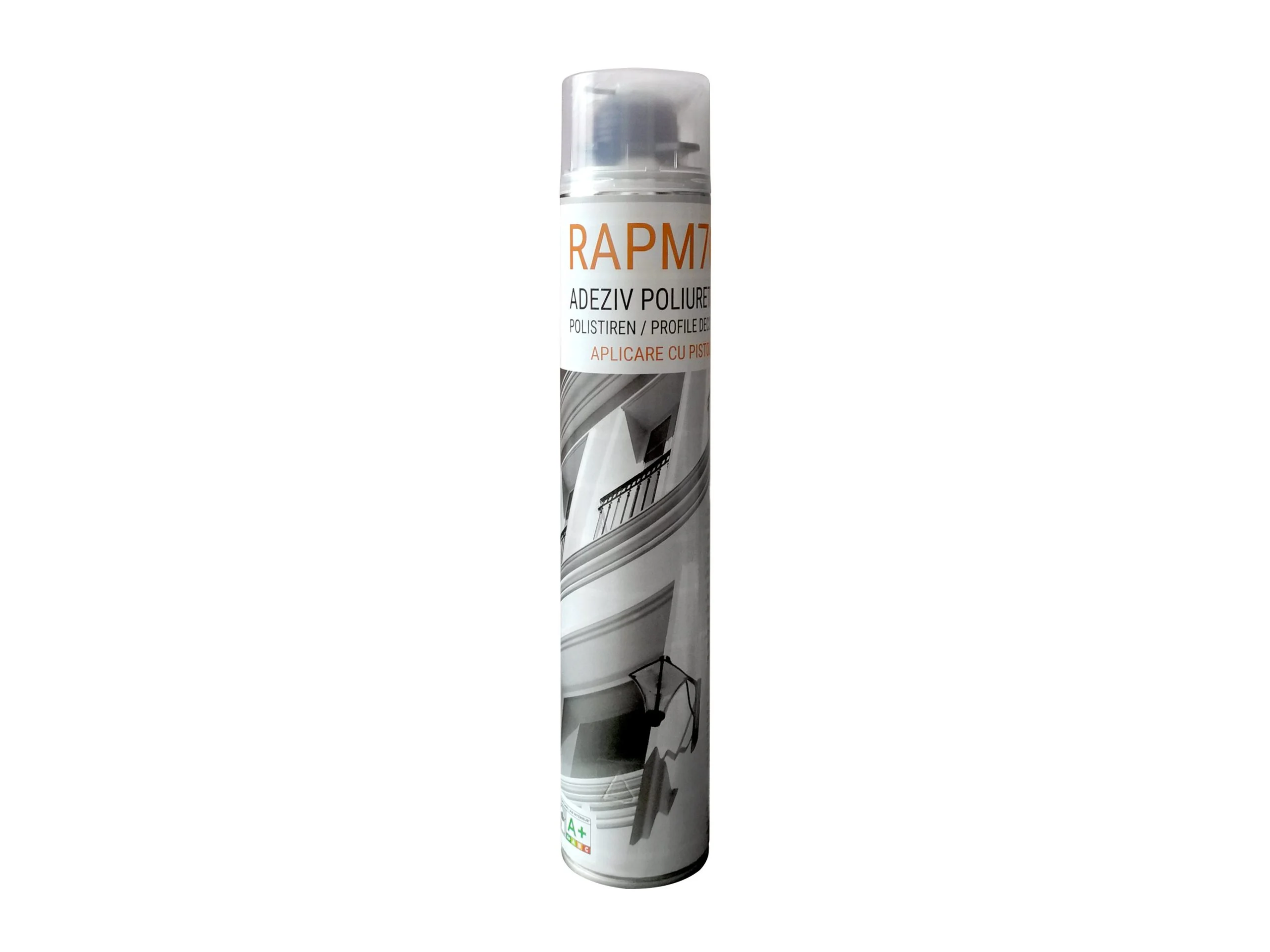 RAPM700_lsjpg_a.jpg Adeziv poliuretanic polistiren/profile de exterior RAPM700/870ml - imagine 1