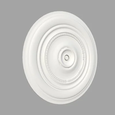 Rozeta decorativa plafon de interior din poliuretan R47 dimensiuni Ø500x40mm