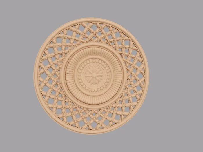 Accent / Ornament decorativ de exterior - Rozeta2 - imagine 1