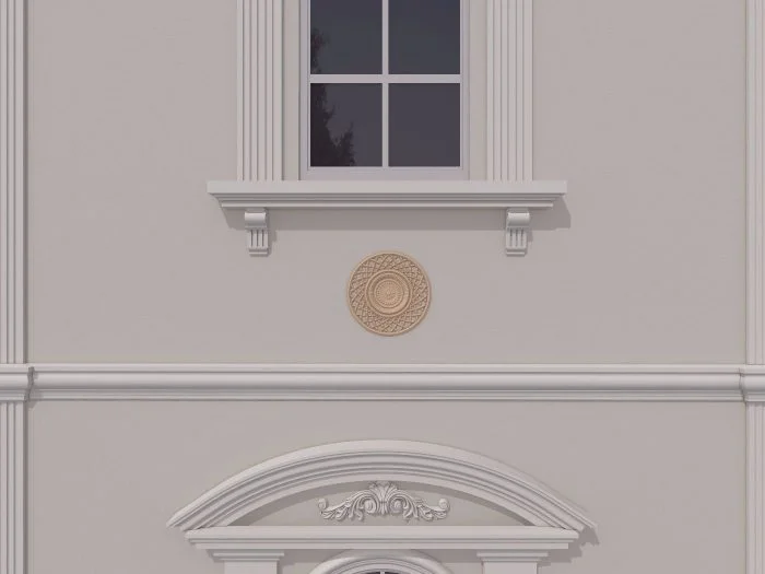Accent / Ornament decorativ de exterior - Rozeta2 - imagine 3