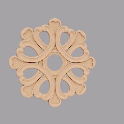 Accent / Ornament decorativ de exterior - Rozeta3