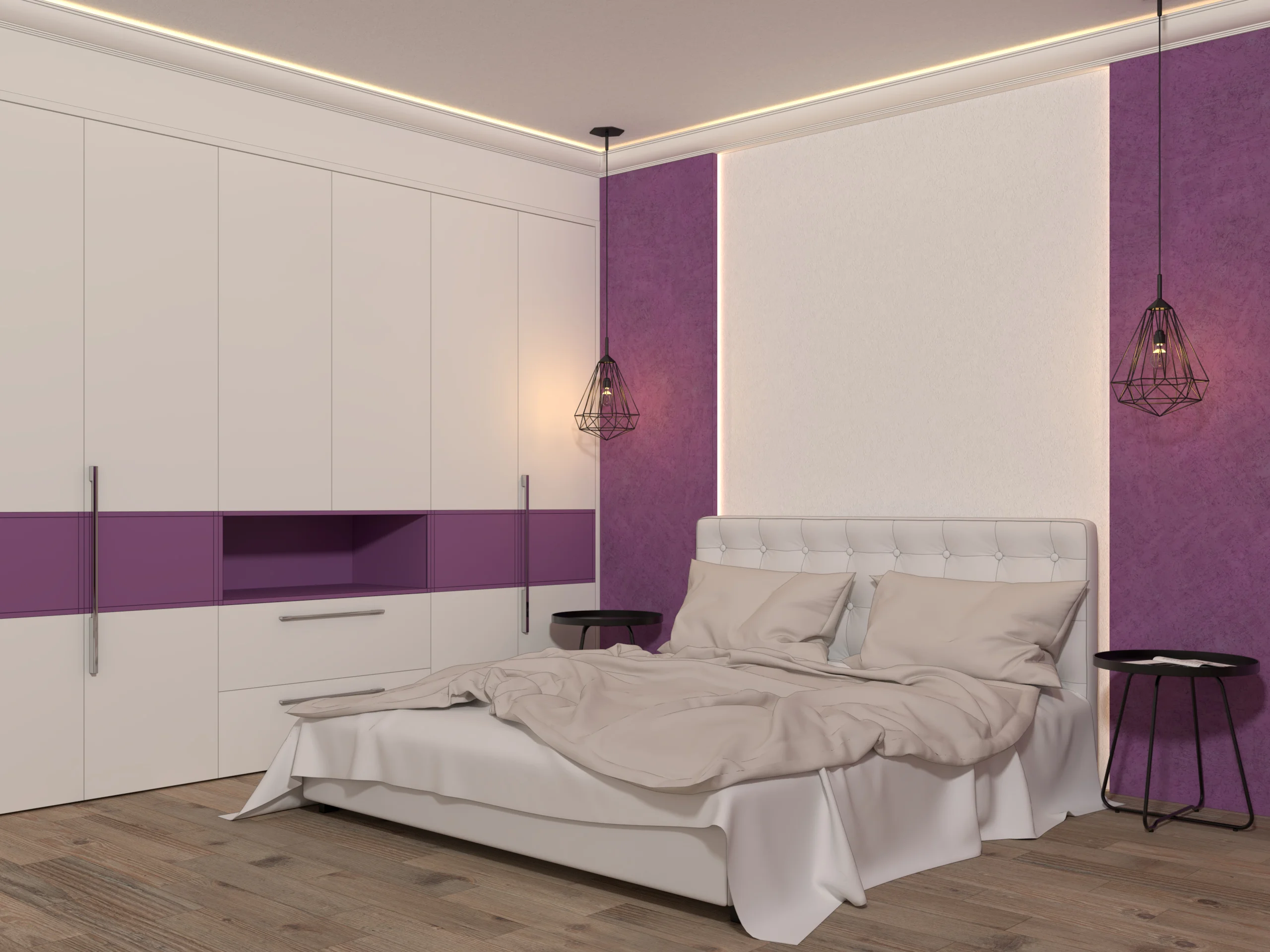 Scafa decorativa de interior SD02 dimensiuni 90x120x2000mm - imagine 2