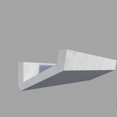 Scafa decorativa de interior SD05 dimensiuni 90x125x2000mm