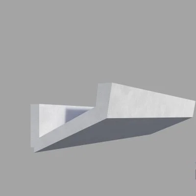 Scafa decorativa de interior SD05 dimensiuni 90x125x2000mm