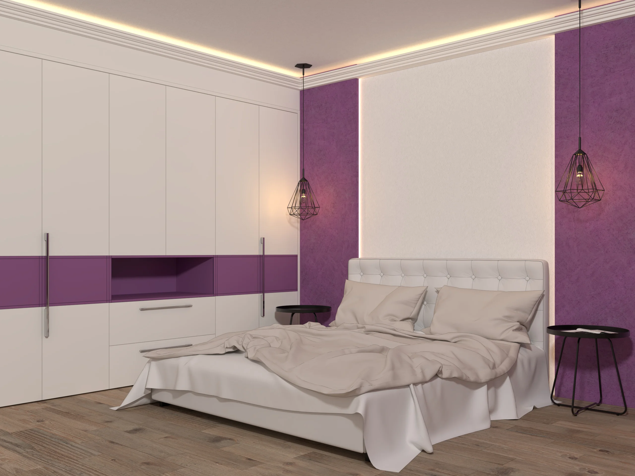 Scafa decorativa de interior SD06 dimensiuni 76x120x2000mm - imagine 3
