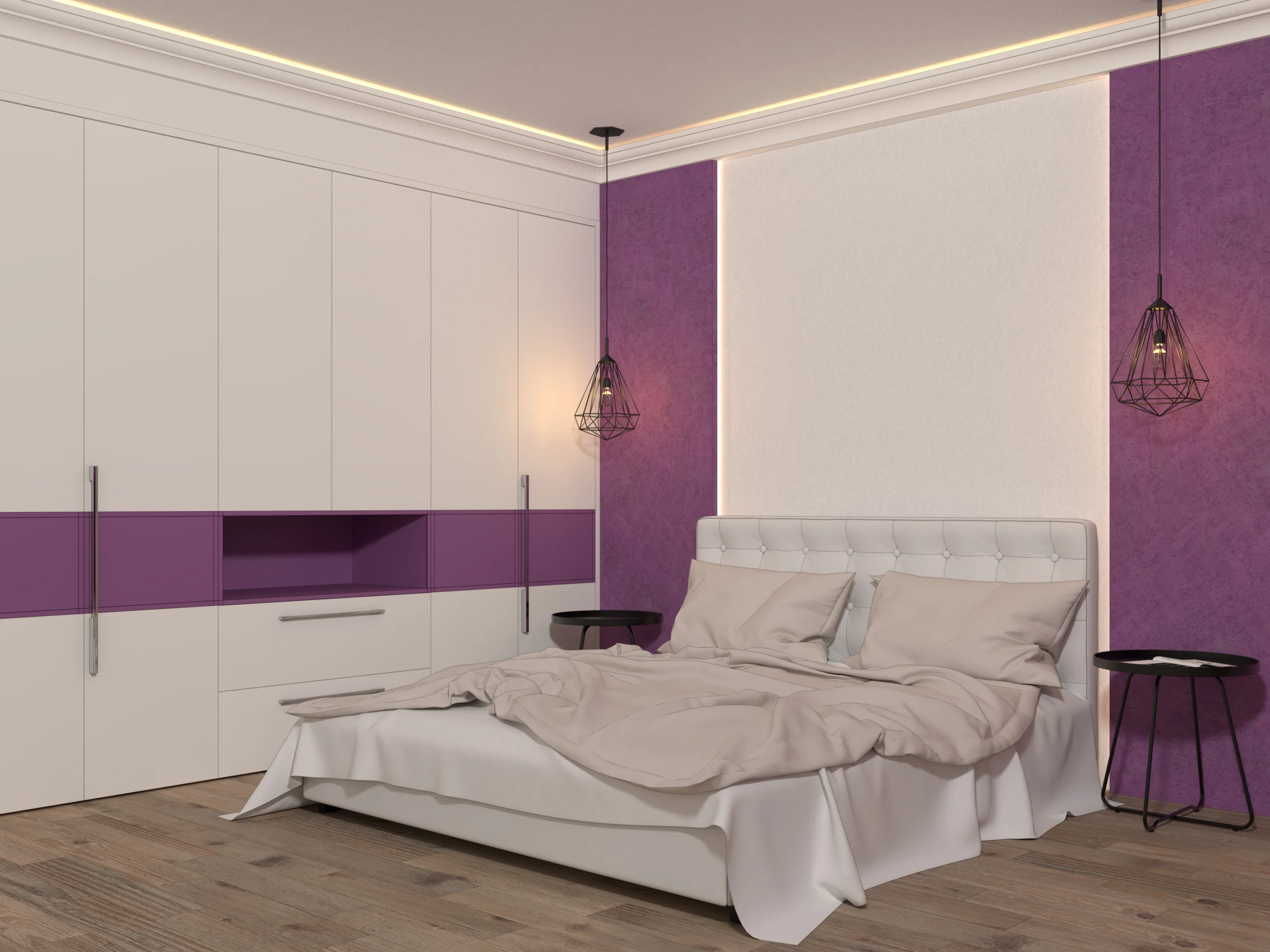 Scafa decorativa de interior SD08 dimensiuni 120x120x2000mm - imagine 3