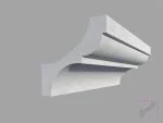 Scafa decorativa de interior SD08 dimensiuni 120x120x2000mm
