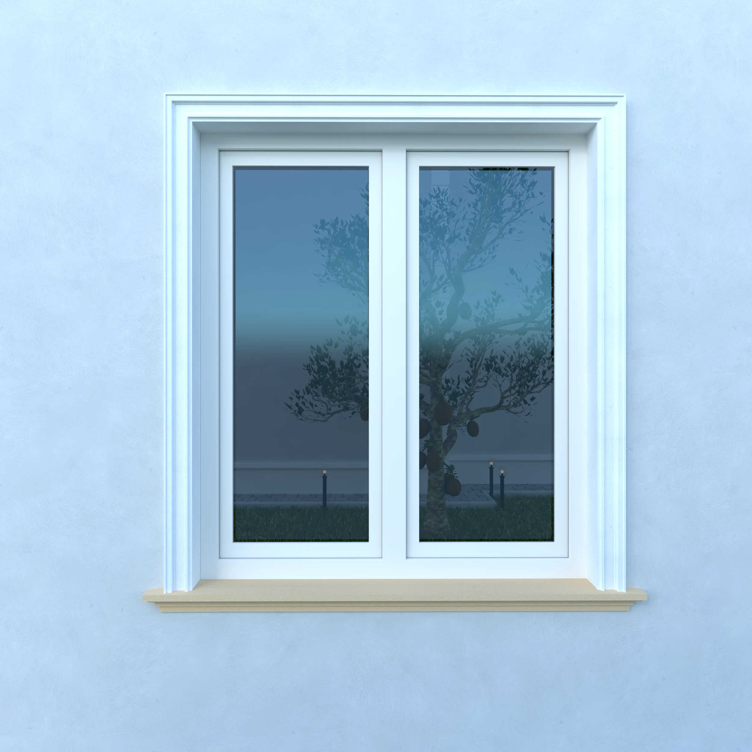 Solbanc/pervaz decorativ exterior FP206 dimensiuni 120x81x2000mm - imagine 4