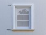 Solbanc/pervaz decorativ exterior FP206D dimensiuni 120x81x2000mm - imagine 2