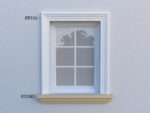 Solbanc/pervaz decorativ exterior FP216D dimensiuni 122x100x2000mm - imagine 2