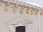 Consola decorativa de exterior FPC03 dimensiuni 410x350x100mm - imagine 3