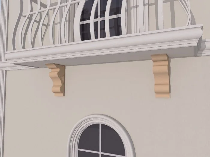 Consola decorativa de exterior FPC05 dimensiuni 450x250x100mm - imagine 3