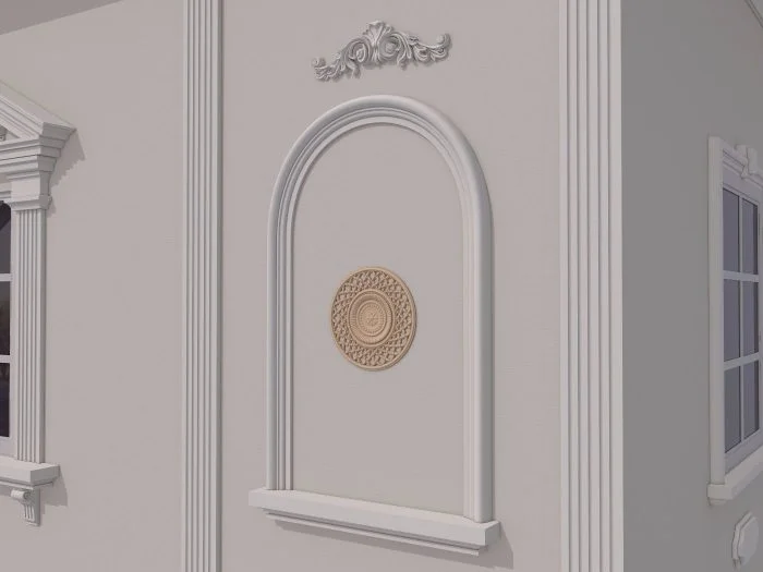 Accent / Ornament decorativ de exterior - Rozeta2 - imagine 4
