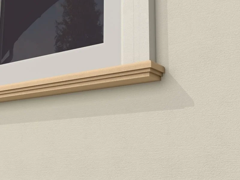 Solbanc - Glaf (2in1) XPS + rasina dimensiuni 250x38x2000mm - imagine 2