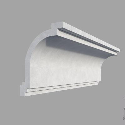 Bagheta de colt / Cornisa de interior BC05 dimensiuni 115x80x2000mm