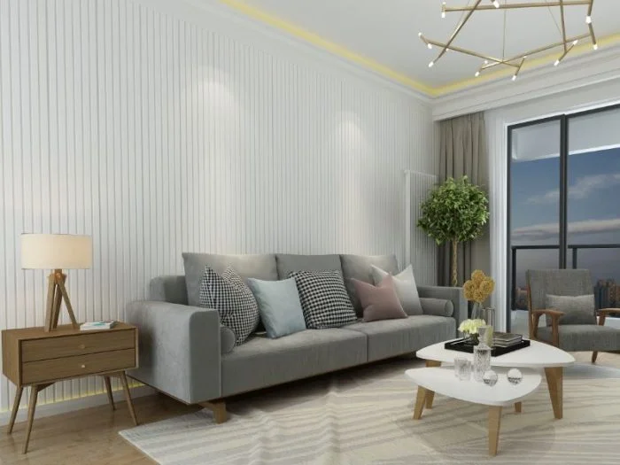 Panou liniar de interior poliuretan RIFLAJ LINEA dimensiuni 240x17.5x2000mm - imagine 3
