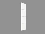 Coltar decorativ de exterior FPCL03-1M dimensiuni 1000x35x250x250mm