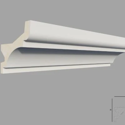 Scafa decorativa de interior din poliuretan SD15 dimensiuni 77x80x2000mm