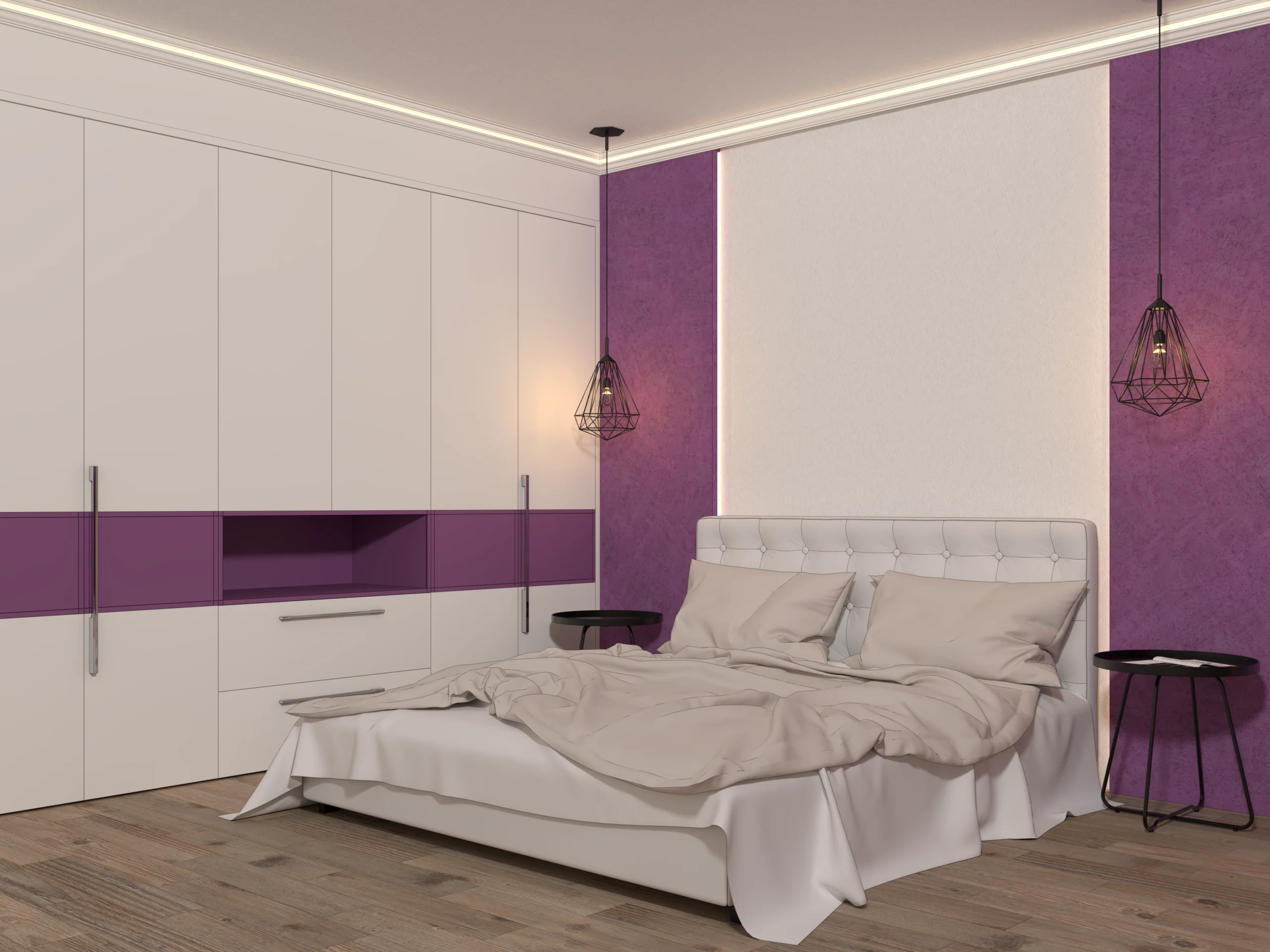 Scafa decorativa de interior SD17-10 dimensiuni 100x55x2000mm - imagine 2
