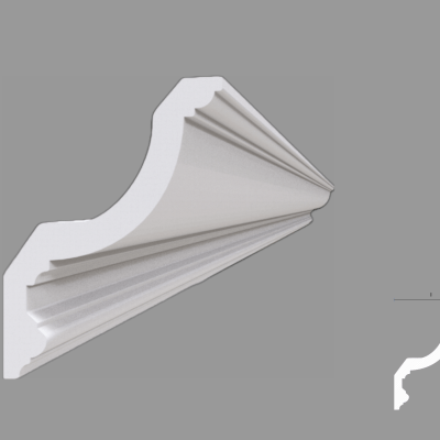 Scafa decorativa de interior din poliuretan SD19 dimensiuni 154x115x2000mm