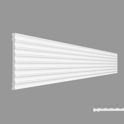 panou 3d tip riflaj Flow din poliuretan