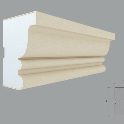 Solbanc/Pervaz decorativ exterior FP225 dimensiuni 140x100x2000mm