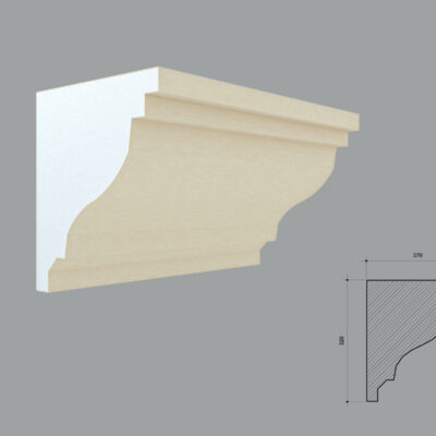 Cornisa decorativa de exterior FP434 dimensiuni 320x270x2000mm