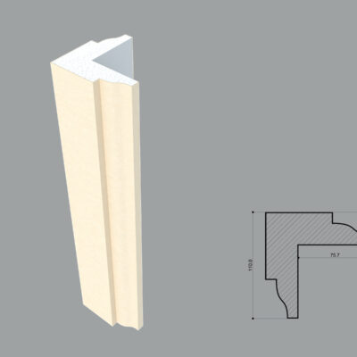 Coltar decorativ de exterior FPCL08 dimensiuni 110x110x2000mm