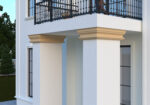 Profil pentru capitel de pilastru tip FP704-2M de dimensiuni 250x110x2000mm - imagine 2