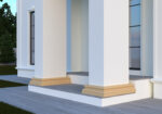 Profil pentru baza de coloana patrata tip FP904P-2M de dimensiuni 200x120x2000mm - imagine 2